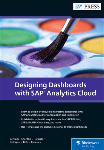 Designing Dashboards with SAP Analytics Cloud (SAP PRESS)