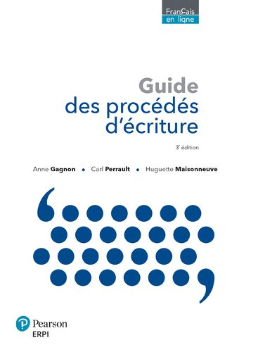 Guide des procédés d’écriture