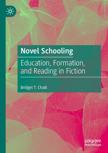 Novel Schooling: Education, Formation, and Reading in Fiction