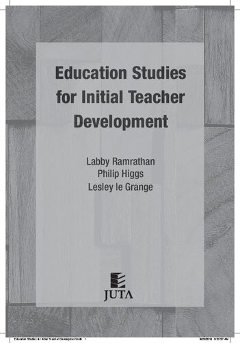 Education Studies for Initial Teacher Eduation