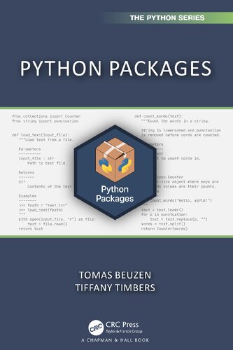 Python Packages (Chapman & Hall/CRC The Python Series)