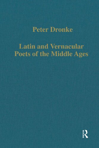 Latin and Vernacular Poets of the Middle Ages