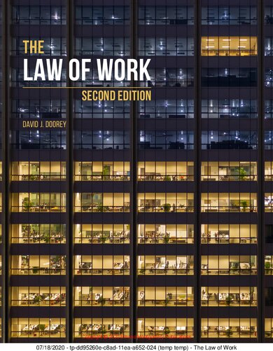 The Law of Work