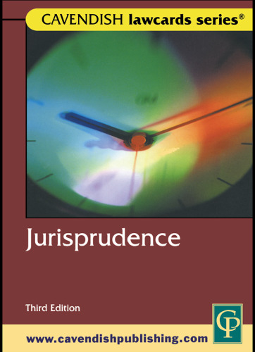 Cavendish: Jurisprudence Lawcards (Law Cards)