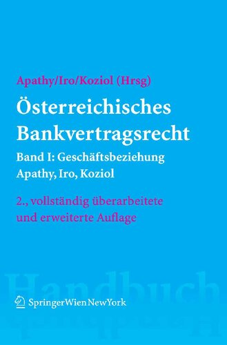 Österreichisches Bankvertragsrecht: Geschäftsbeziehung