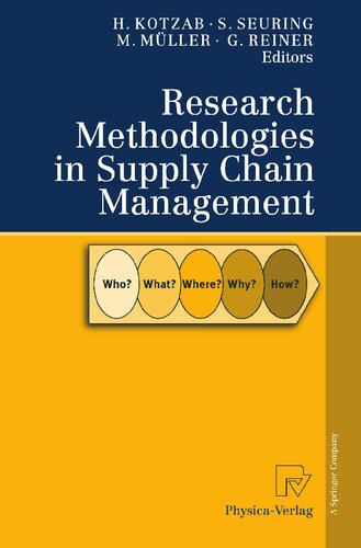Research Methodologies in Supply Chain Management