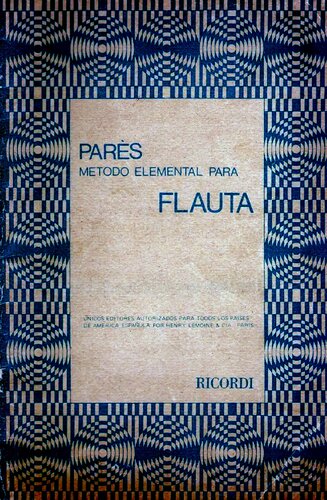 Método elemental para flauta