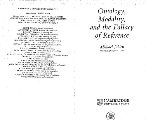 Ontology, Modality and the Fallacy of Reference
