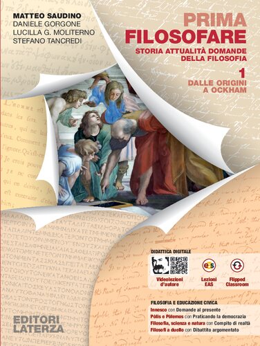 Prima filosofare. Storia attualità domande della filosofia. Per le Scuole superiori. Con espansione online. Dalle origini a Ockham (Vol. 1)
