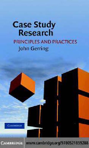 Case Study Research: Principles and Practices