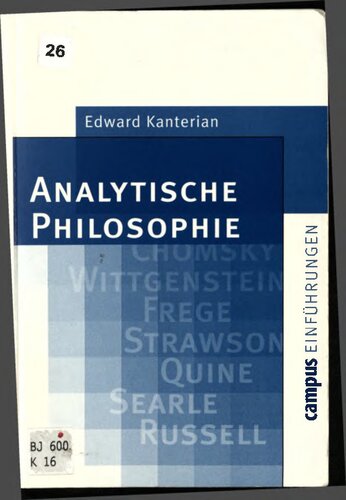 Analytische Philosophie