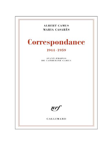 Correspondance (1944-1959)
