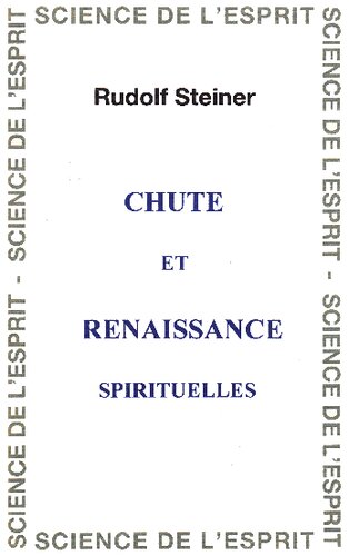 Chute et renaissance spirituelles