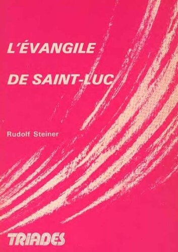 L'évangile de Saint-Luc