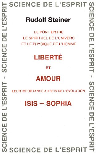 Liberté et amour