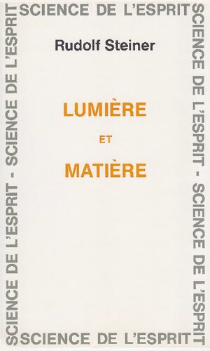 Lumière et matière