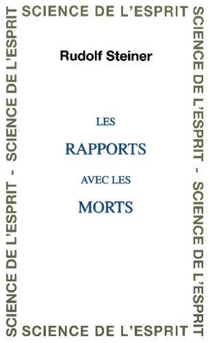 Les rapports avec les morts