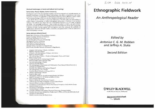 Ethnographic fieldwork : an anthropological reader