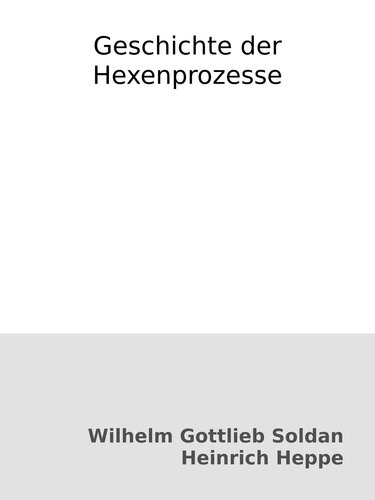 Geschichte der Hexenprozesse
