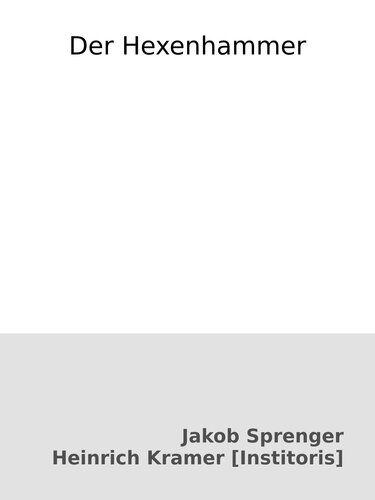 Der Hexenhammer