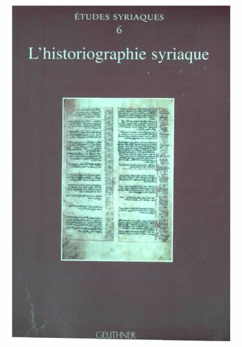 L'historiographie syriaque