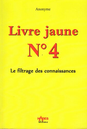 Livre Jaune n°4