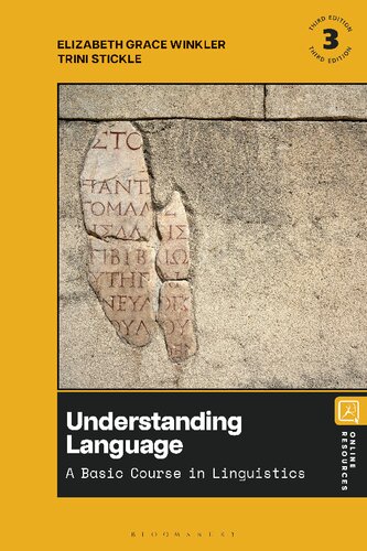 Understanding Language: A Basic Course in Linguistics, Third Edition
