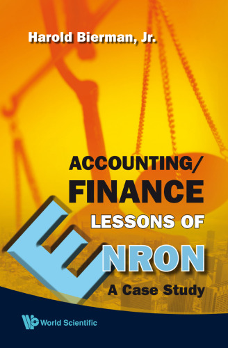 Accounting Finance Lessons Of Enron: A Case Study
