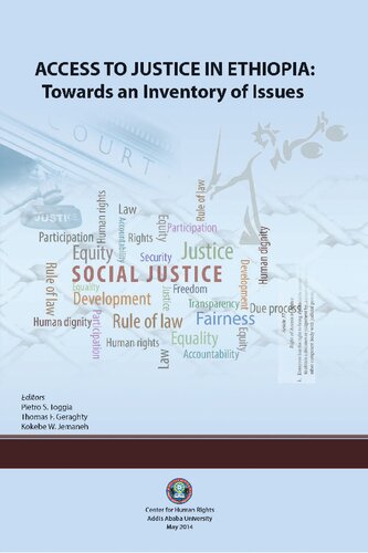 Access to Justice in Ethiopia: Towards an Inventory of Issues