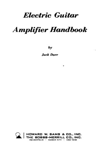 Electric Guitar Amplifier Handbook