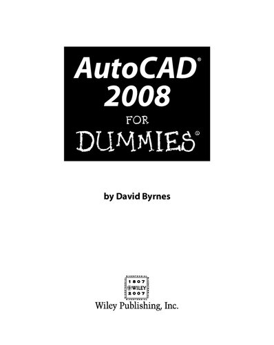 AutoCAD 2008 For Dummies