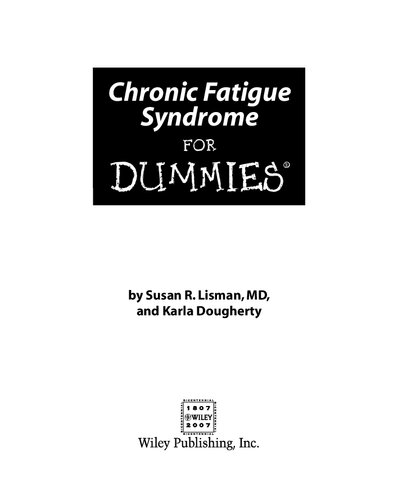 Chronic Fatigue Syndrome for Dummies