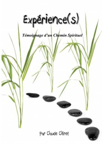 Expériences. Témoignage d'un chemin spirituel
