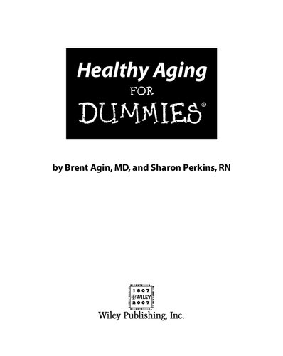 Healthy Aging For Dummies