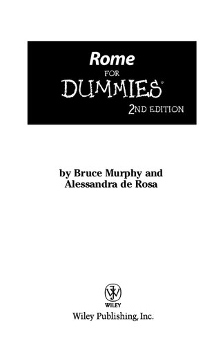 Rome For Dummies
