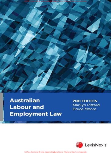 Australian Labour and Employment Law