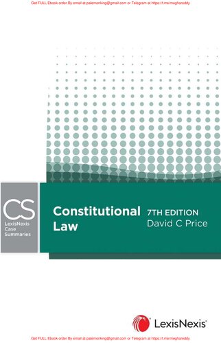 LexisNexis Case Summaries Constitutional Law