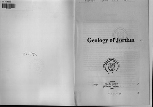Geology of Jordan