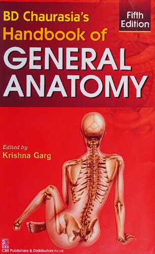 Handbook of General Anatomy Chaurasia B. D and Krishna Garg