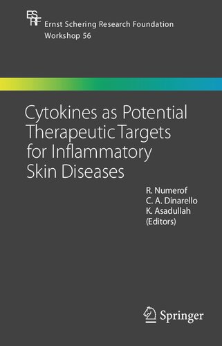 Cytokines as Potential Therapeutic Targets for Inflammatory Skin Diseases