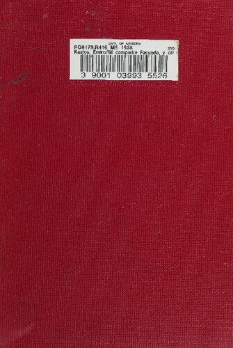 Mi Compadre Facundo y Otros Cuadros