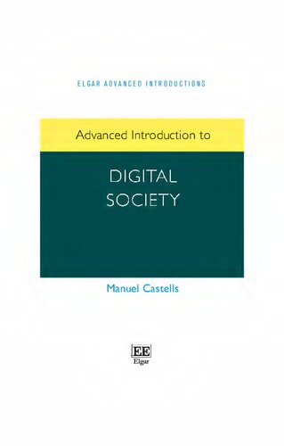 Advanced Introduction to Digital Society