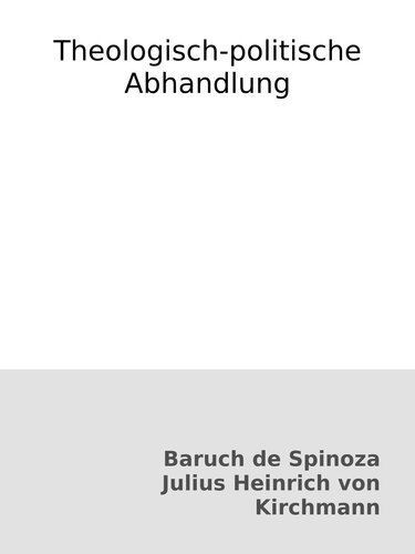 Theologisch-politische Abhandlung