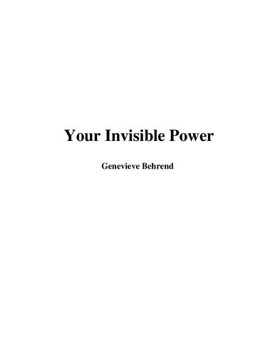 Your invisible power