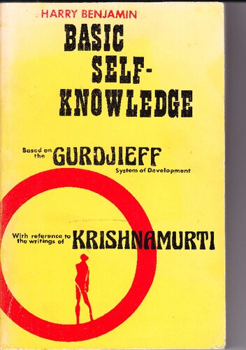 Basic Self-Knowledge: An Introduction to Esoteric Psychology