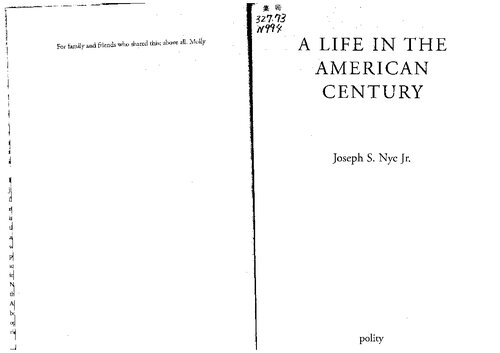 A Life in the American Century