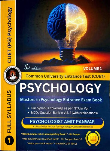 Power within Psychology CUET PG Volume 1