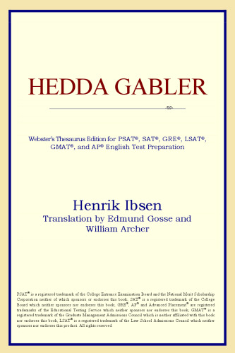 Hedda Gabler (Webster's Thesaurus Edition)