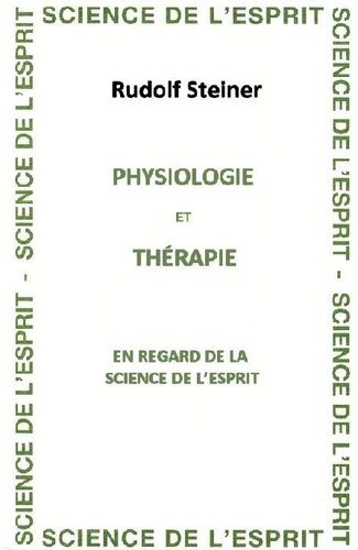 Physiologie et thérapie