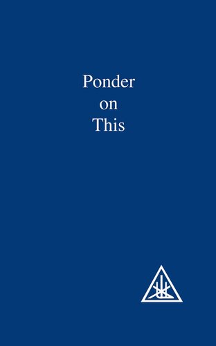 Ponder on This: A Compilation